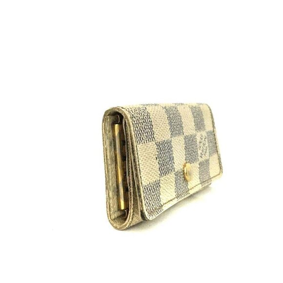 Louis Vuitton Damier Azur Multicles 4 Ring Key Case - Picture 3 of 7